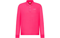 DIOR Polo Shirts Men Rose Red