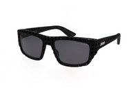 DIOR Nylon Irregular Shape Sunglasses Unisex Black