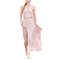 CHANEL Sleeveless Dress Women's Pink