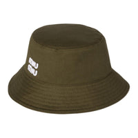 MIU MIU Cotton Bucket Hats Unisex Multicolor