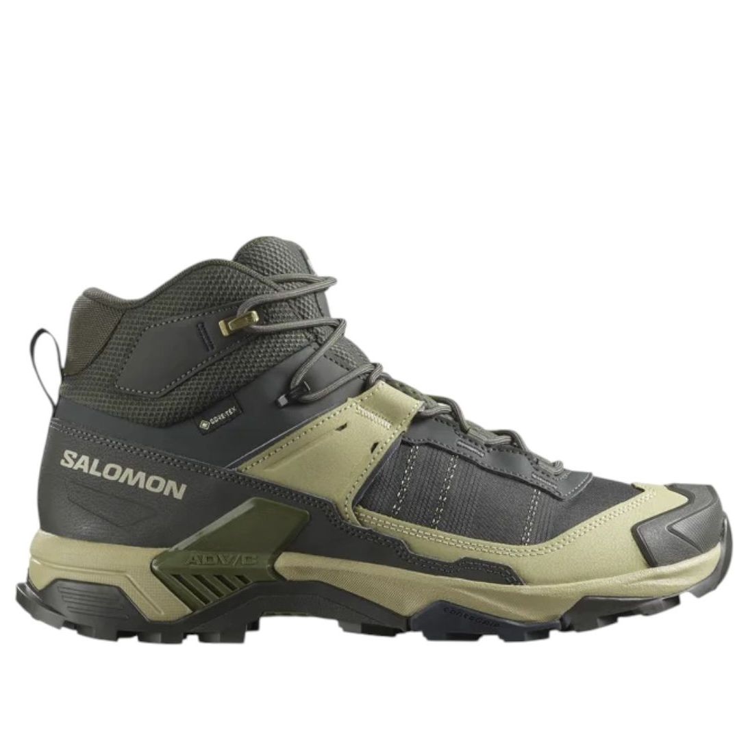 SALOMON X Ultra 5 Mid Gore-Tex 'Peat Gray Green' 477543