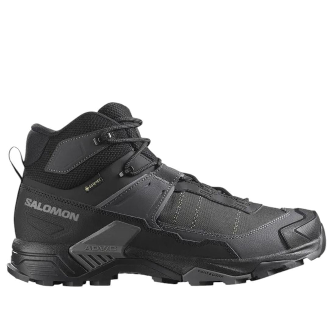 SALOMON X Ultra 5 Mid Wide Gore-Tex 'Black Asphalt' 477554