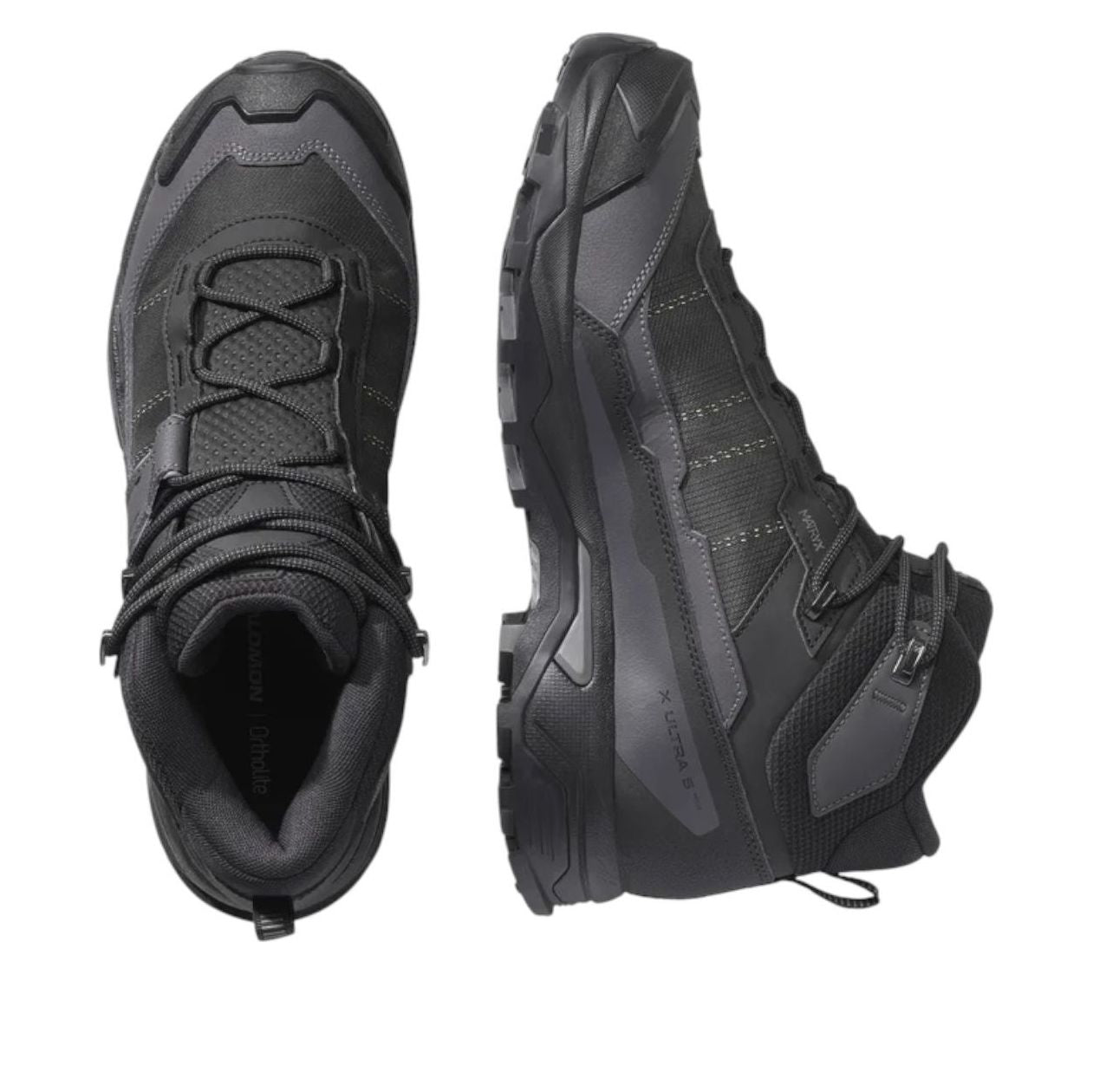 SALOMON X Ultra 5 Mid Wide Gore-Tex 'Black Asphalt' 477554