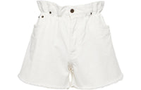 MIU MIU Denim Shorts Women's White