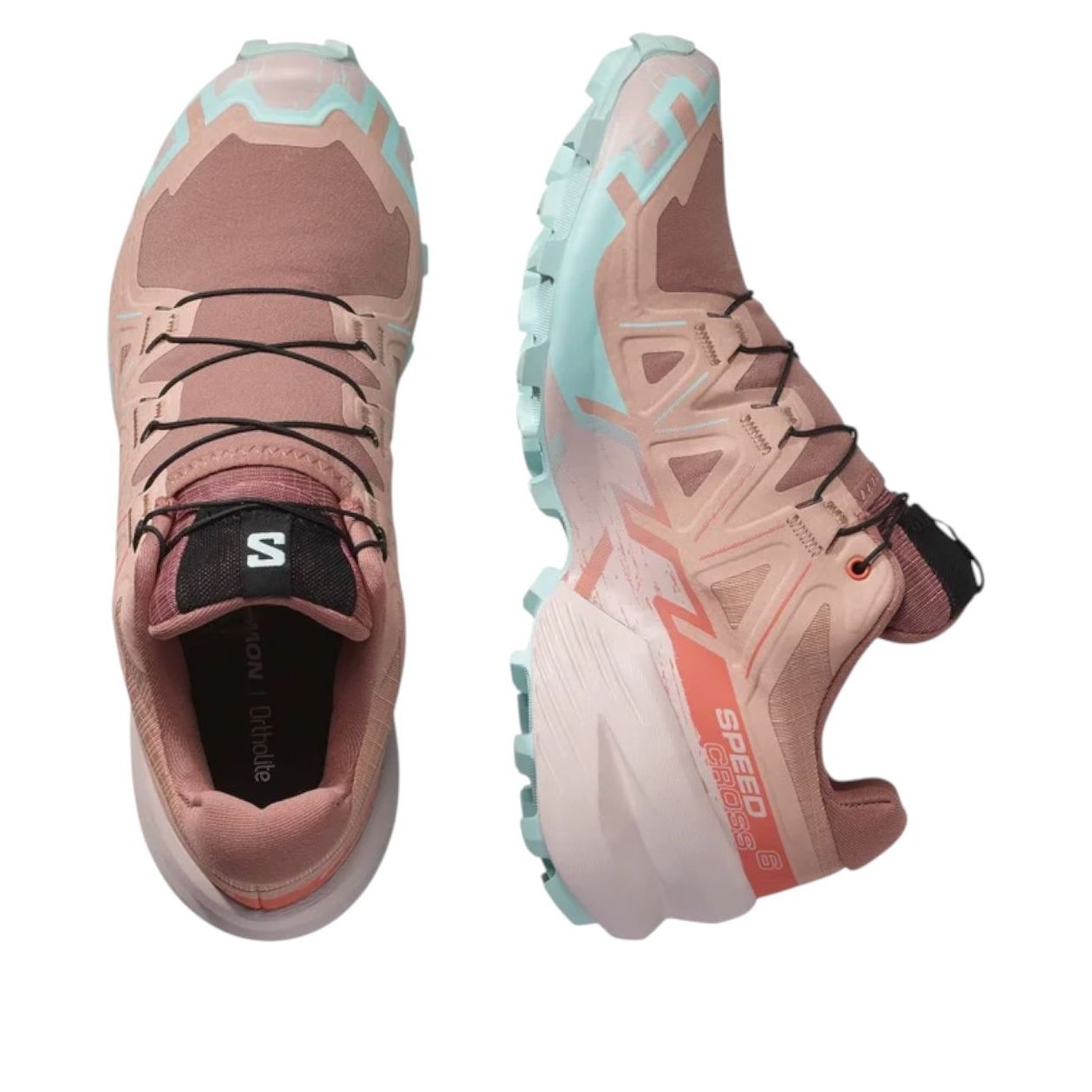 (WMNS) SALOMON Speedcross 6 'Mahogany Rose Hushed Violet' 477665