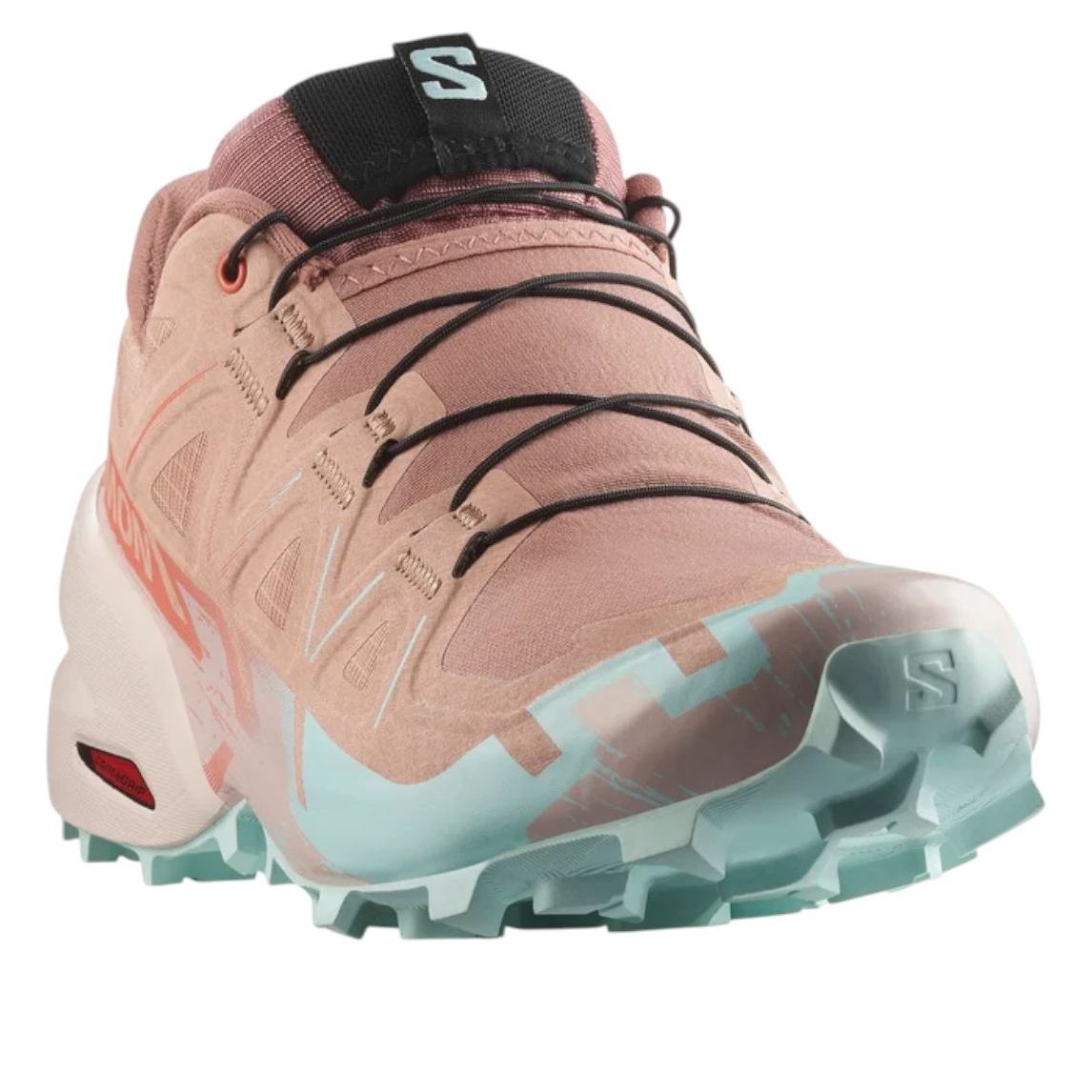 (WMNS) SALOMON Speedcross 6 'Mahogany Rose Hushed Violet' 477665