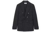 SAINT LAURENT FW23 Business Suit Coat Men's Black