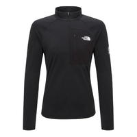 THE NORTH FACE Batura Long Sleeve Zip-up T-Shirt Asia Sizing 'Black' NT7LR00A