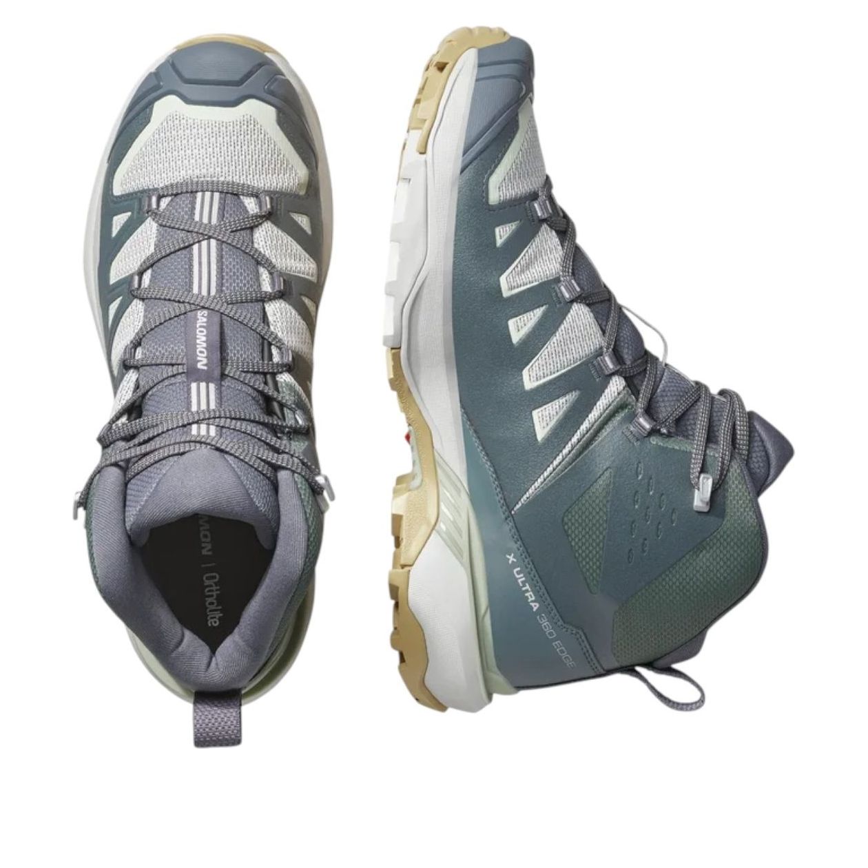SALOMON X Ultra 360 Edge Mid Gore-Tex 'Gray Violet Turbulence' 478160