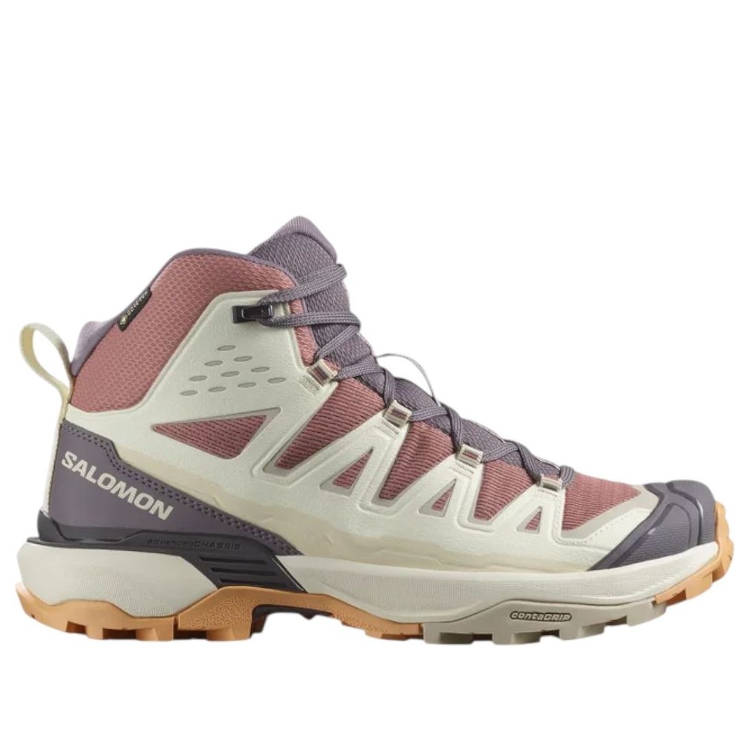 (WMNS) SALOMON X Ultra 360 Edge Mid Gore-Tex 'Burlwood Vanilla Ice' 478164