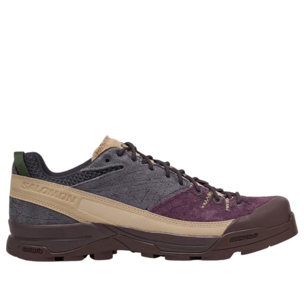 SALOMON X-ALP Suede 'Plum Perfect Nine Iron' 478762