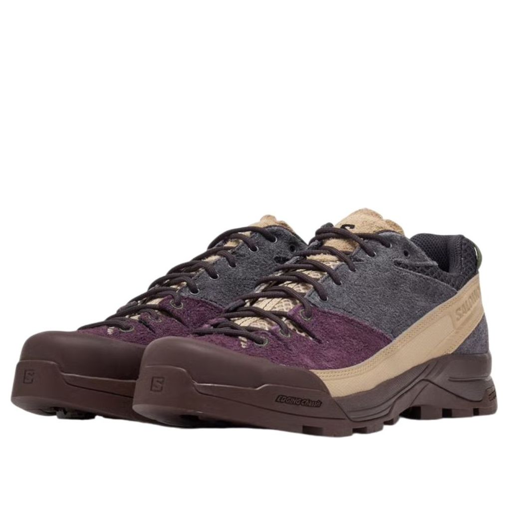 SALOMON X-ALP Suede 'Plum Perfect Nine Iron' 478762