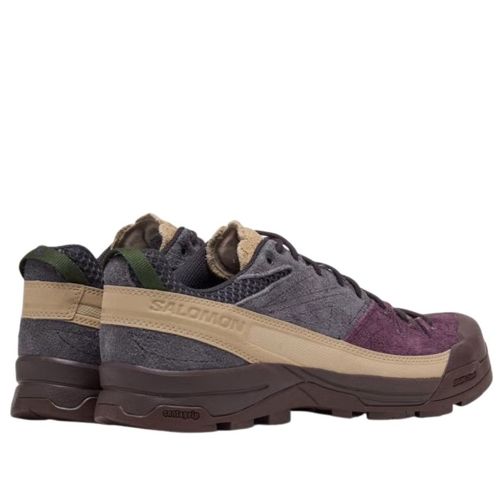 SALOMON X-ALP Suede 'Plum Perfect Nine Iron' 478762
