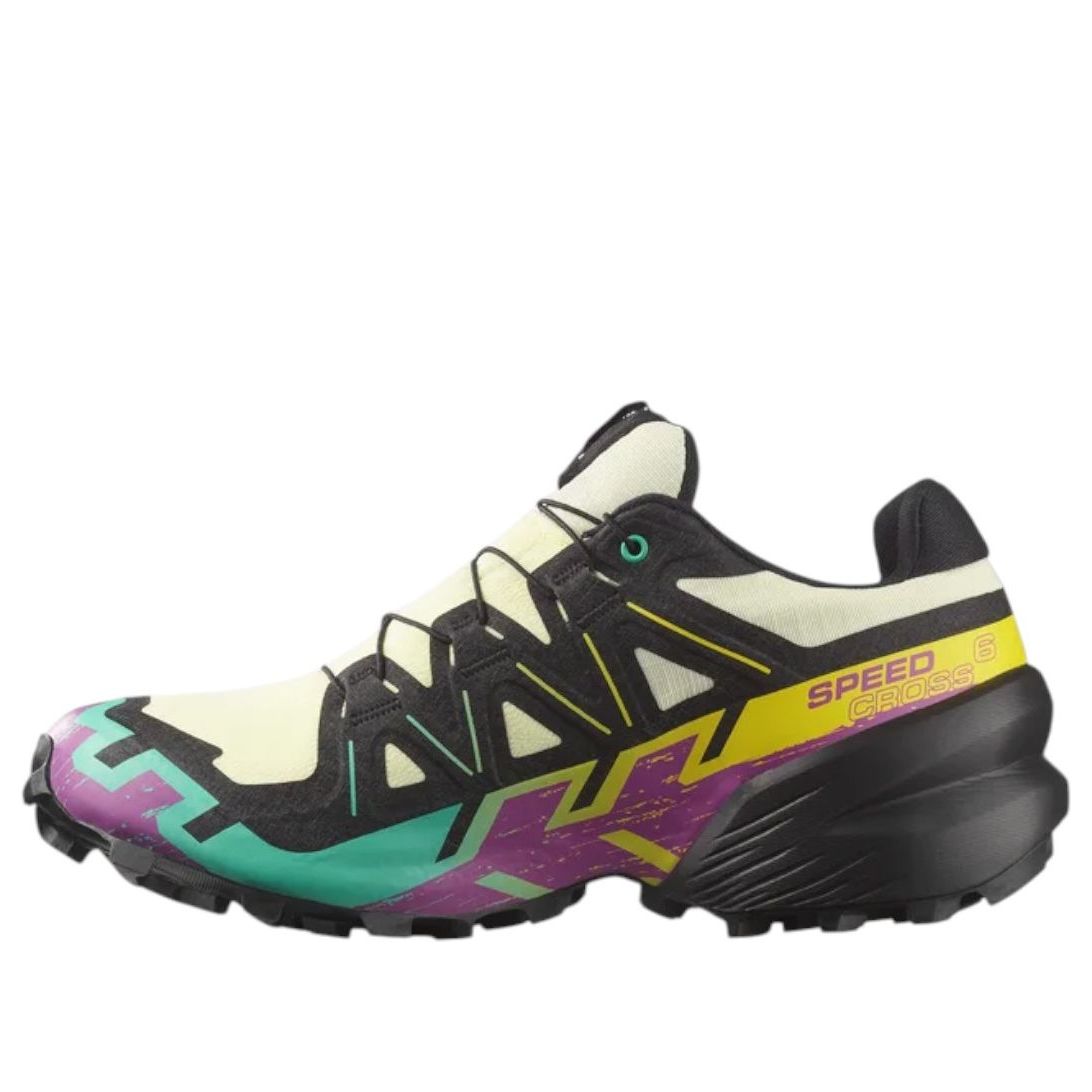 (WMNS) SALOMON Speedcross 6 Gore-Tex 'Transparent Yellow Black' 478802