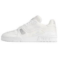 LOUIS VUITTON Trainer 2025 Spring Men's Collection Low-Top Skateboard Shoes Men's White