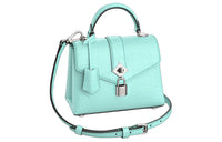 LOUIS VUITTON Crocodile Leather Handbag Shoulder Bag Women's Atlantis Blue