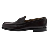 PRADA Cordovan Loafers Men's Umber