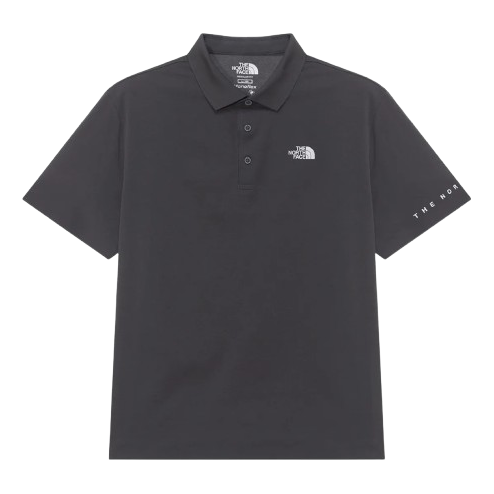 The North Face White Label Stinson Short Sleeve Polo Asia Sizing 'Dark Gray' NT7PR02K