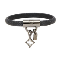 LOUIS VUITTON Canvas Bracelets Men's Black