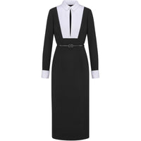 DIOR Long-Sleeved Dresses Women's Black