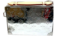 LOUIS VUITTON Clutch Men's Silver