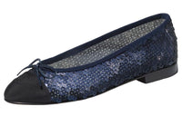 CHANEL Flat Shoes Casual Shoes Women's Blue
