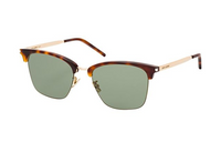 SAINT LAURENT Acetate Square Sunglasses Men's Gold