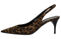 SAINT LAURENT Slim Heel High Heels Women's Brown