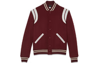 SAINT LAURENT Jackets Coats Unisex Dark Red