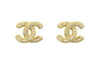 CHANEL Stud Earrings Women's