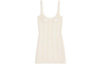 CELINE SS23 Slip Dresses Women's Ecru