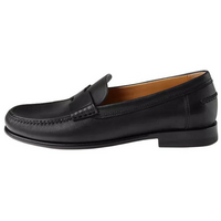 HERMES Kennedy Loafers Women's Black
