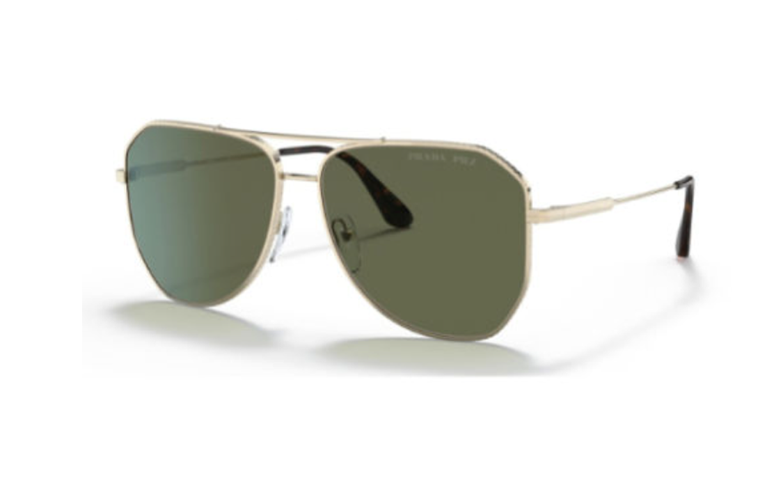 PRADA - Aviator Sunglasses Men's Gold