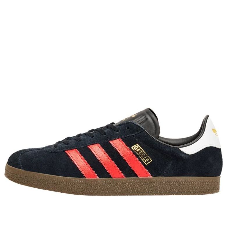 adidas Gazelle 'Black Red Gum' HQ6386