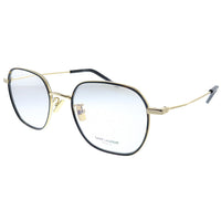 SAINT LAURENT Metal Square Sunglasses Women's Gold