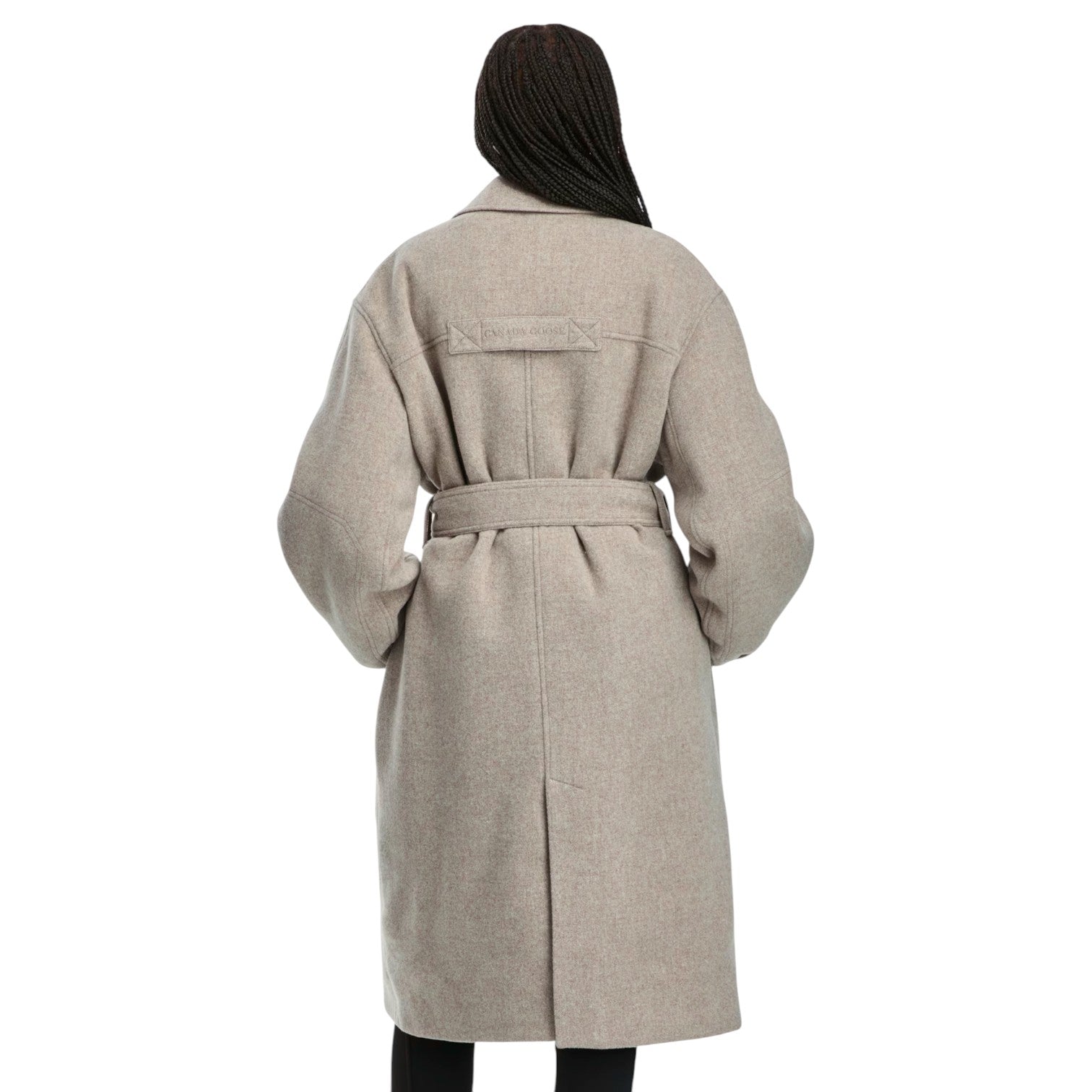 (WMNS) Canada Goose Mila Coat 'Dark Driftwood Heather' 4805W-9137