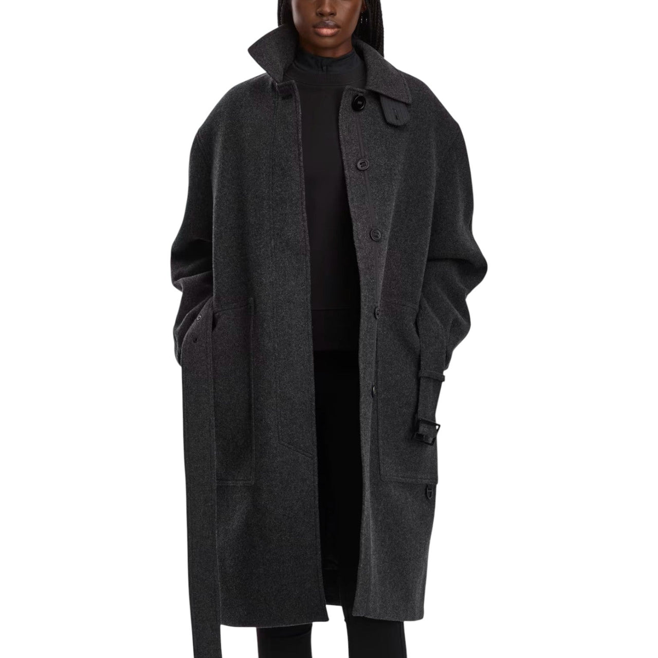 (WMNS) Canada Goose Mila Coat 'Carbon Heather' 4805W-9251