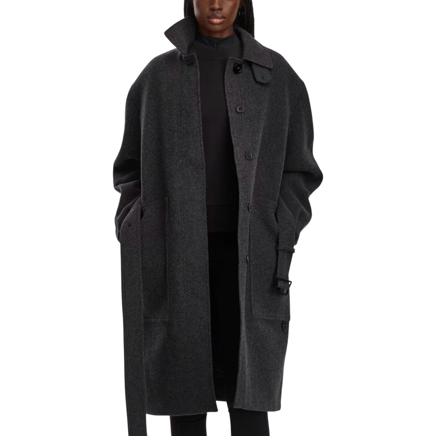 (WMNS) Canada Goose Mila Coat 'Carbon Heather' 4805W-9251