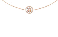DIOR Rose Necklaces Women's Rose Gold