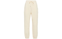 MIU MIU SS23 Knitted Sweatpants Women's Ivory White