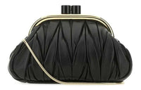 MIU MIU Leather Clutch Women's Black