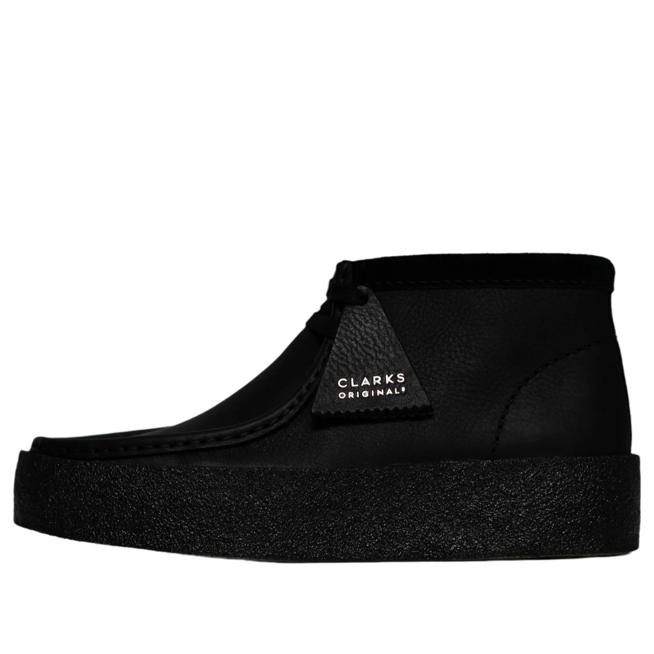 Clarks x Vandy The Pink Skeleton Wallabee V2 Leather Patent 'Black' 26163169