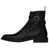 SAINT LAURENT Army Ankle Boots Women's Black