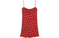 SAINT LAURENT Sleeveless Dresses Women's Red