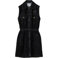 MIU MIU Sleeveless Dress Women's Blue