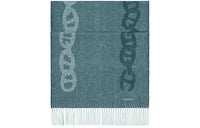 HERMES Knit Scarves Men Blue