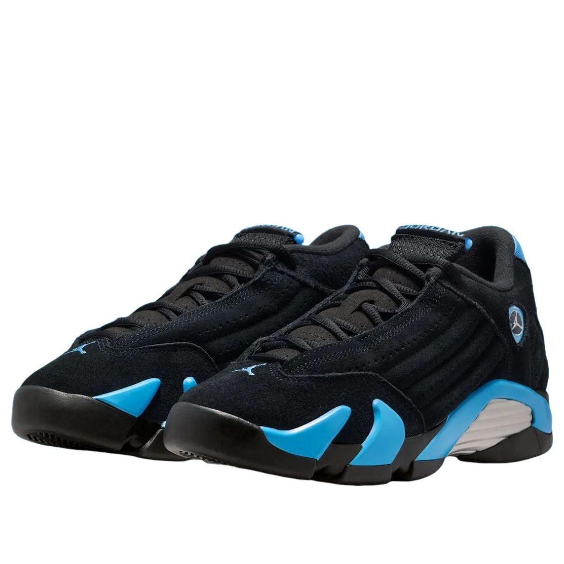 (GS) Air Jordan 14 'Black University Blue' 487524-007