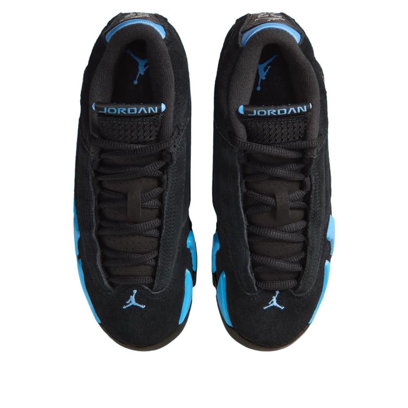 (GS) Air Jordan 14 'Black University Blue' 487524-007
