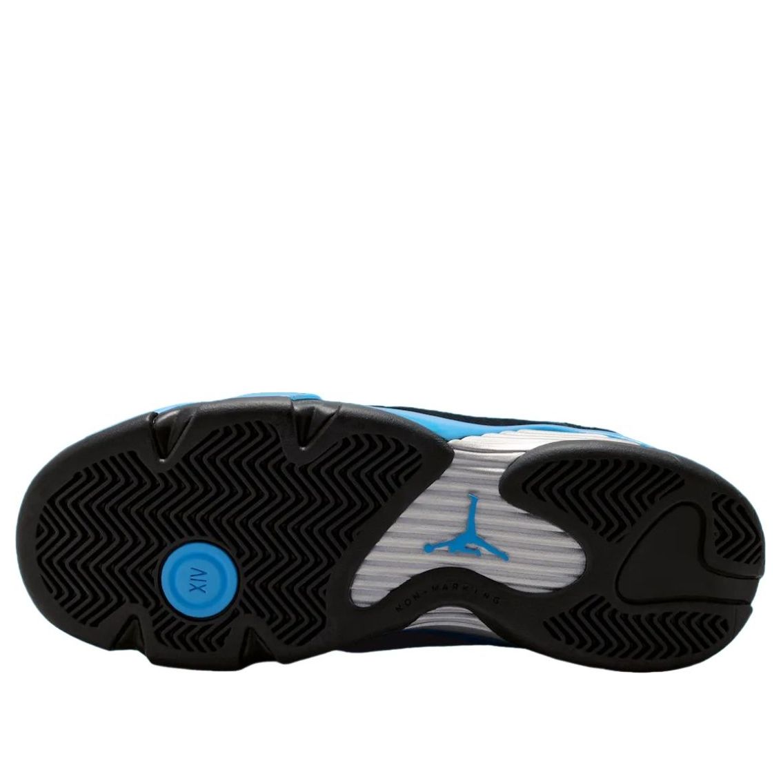 (GS) Air Jordan 14 'Black University Blue' 487524-007