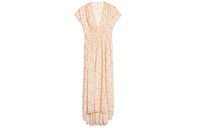CELINE Short Sleeved Dresses Women's Orange